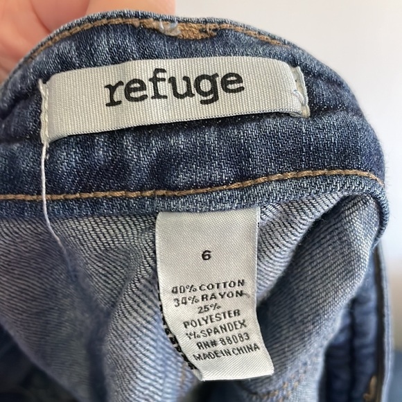 Refuge button fly denim jeans size 6 - Picture 4 of 4